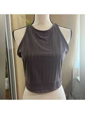 REEBOK CROPPED WORKOUT TANK TOP